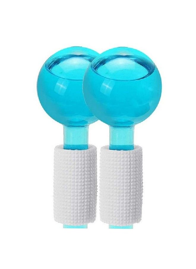 Zureni Facial Ice Globes For Face & Eye Puffiness Relief Reduce Fine Lines And Wrinkles (Blue)  - Image 1