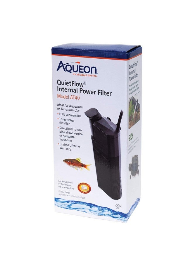 Aqueon Quietflow Internal Power Filter,Black - Image 1