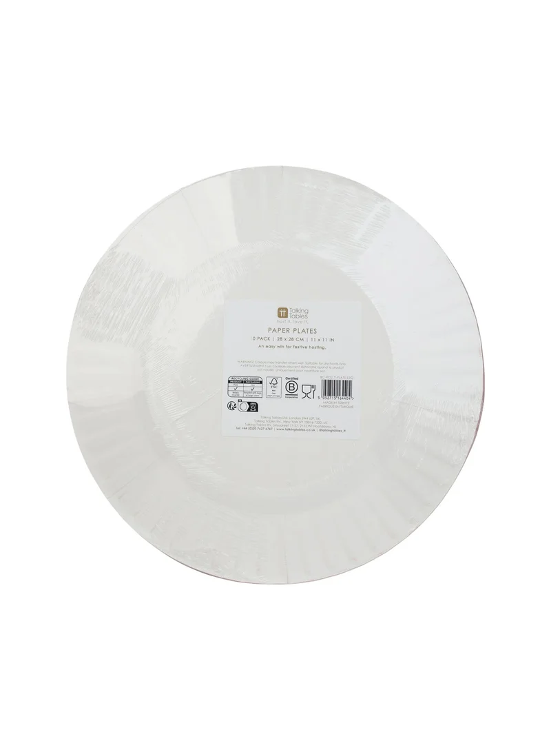 توكينج تيبلز طبق كبير بنقش نبات الهولي  قطع