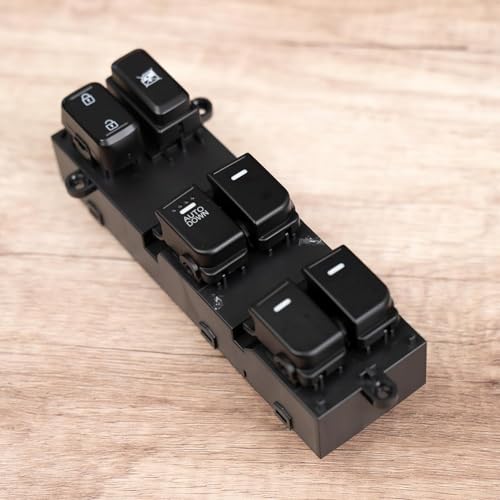 LesNau Upgrade Power Window Master Switch Left Driver Side 93570-2T500 for 2014-2015 kia Optima 2.0L 2.4L, Replace# 935702T500, 18PIN, AUTO - Image 2