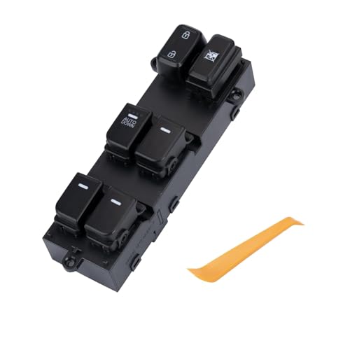 LesNau Upgrade Power Window Master Switch Left Driver Side 93570-2T500 for 2014-2015 kia Optima 2.0L 2.4L, Replace# 935702T500, 18PIN, AUTO - Image 1