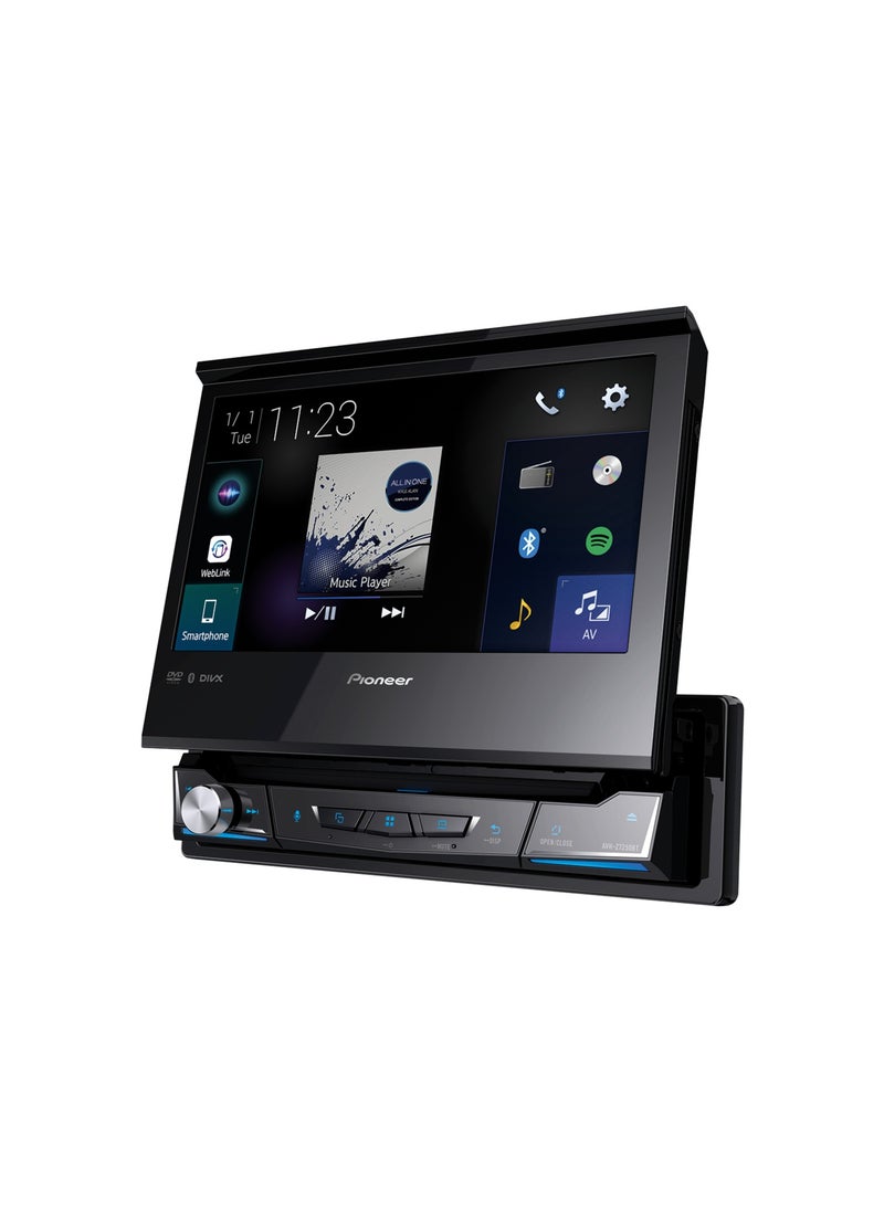 AVH-Z7250BT In-Dash 1-DIN DVD Multimedia AV Receiver with 7″ WVGA Touchscreen Display, Apple CarPlay, Android Auto, WebLink, Built-in Bluetooth and Full HD Video Playback from USB Device