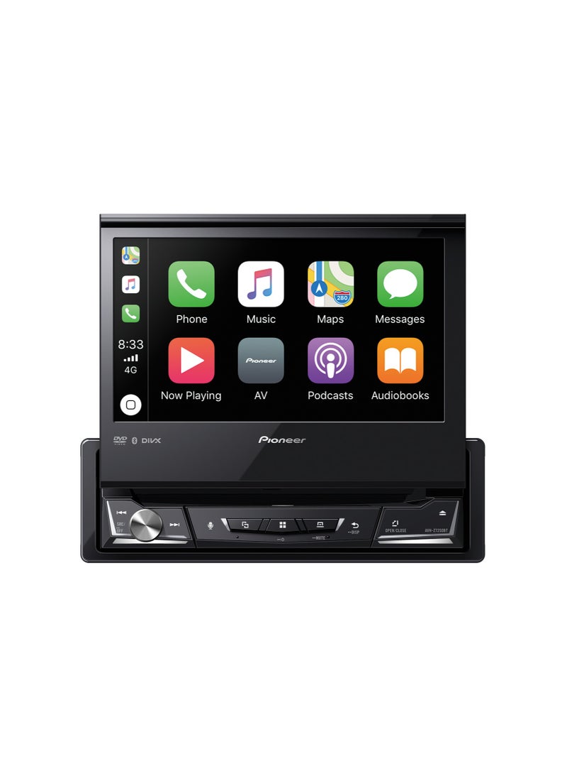 AVH-Z7250BT In-Dash 1-DIN DVD Multimedia AV Receiver with 7″ WVGA Touchscreen Display, Apple CarPlay, Android Auto, WebLink, Built-in Bluetooth and Full HD Video Playback from USB Device