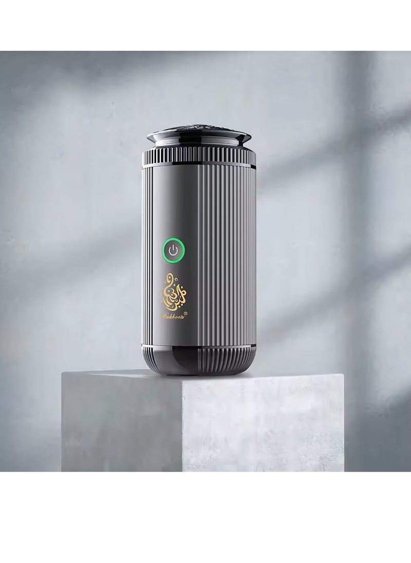 بخور مبخرة البخور الذكية ذات التصميم الأنيق مبخرة إلكترونية محمولة مع منفذ شحن من النوع C  - Image 2