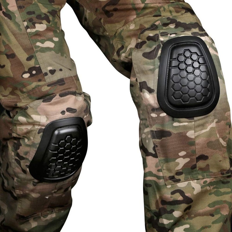 Tactical Area سروال صيد عسكري من أيرسوفت مع وسادات واقية وسادات للركبة والكوع تكتيكية G2 G3 G4 - Image 1