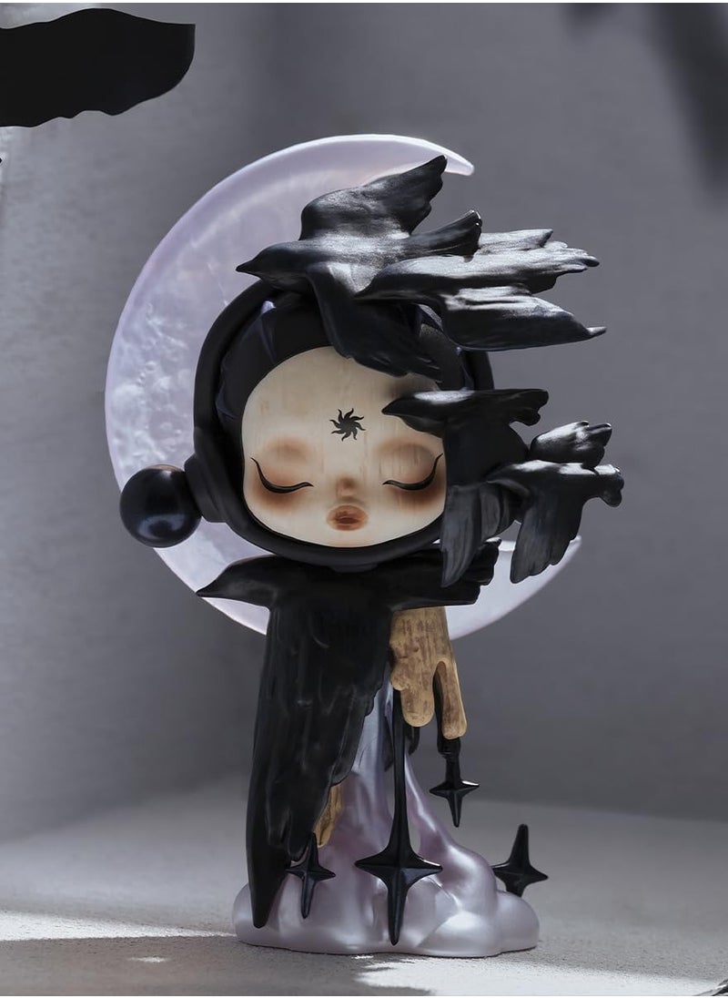 POP MART SKULLPANDA Image Of Reality Series Figures, SKULLPANDA Blind Box Figures, Random Design Action Figures Collectible Toys Home Decorations, Holiday Birthday Gifts for Girls and Boys, Single Box  - Image 4