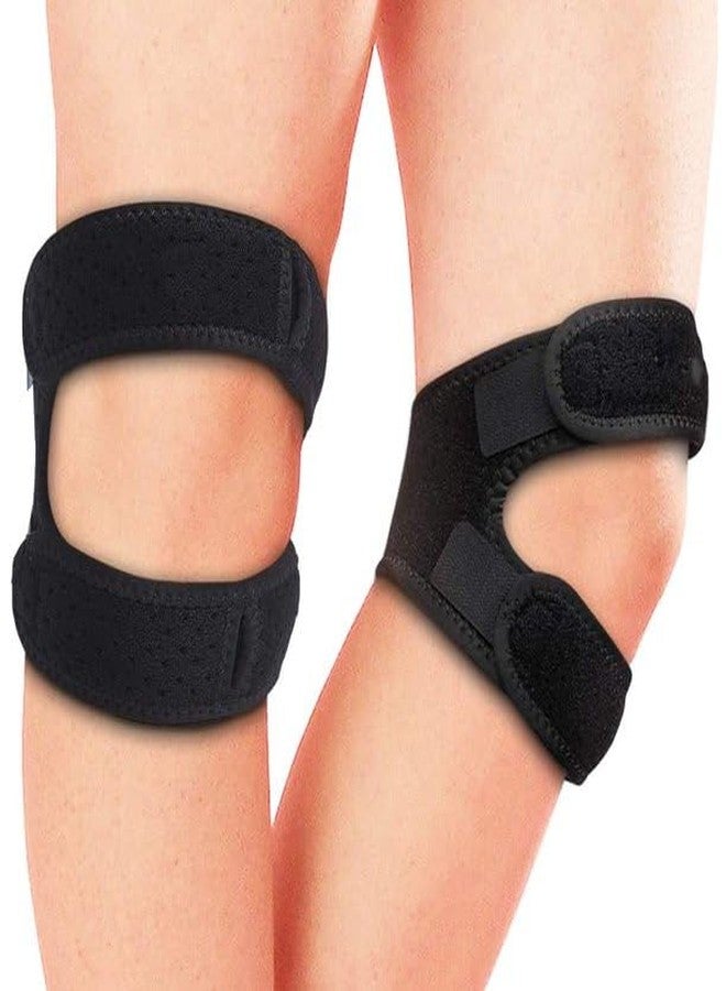 TIMA Tendon Support Strap (Large), Knee Pain Relief Adjustable Neoprene Knee Strap for Running, Arthritis, Jumper, Tennis Injury Recovery - Image 3