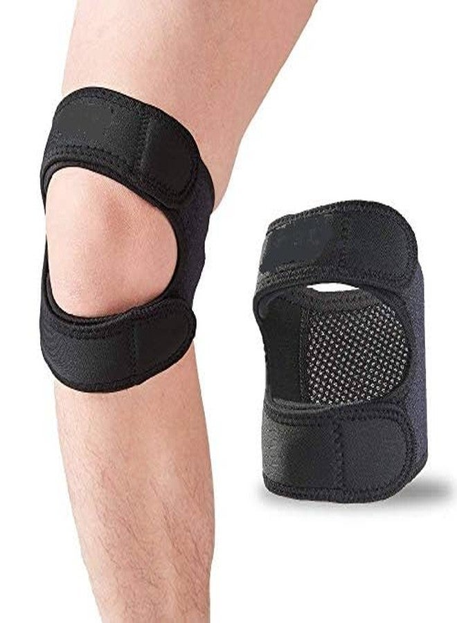 TIMA Tendon Support Strap (Large), Knee Pain Relief Adjustable Neoprene Knee Strap for Running, Arthritis, Jumper, Tennis Injury Recovery - Image 1