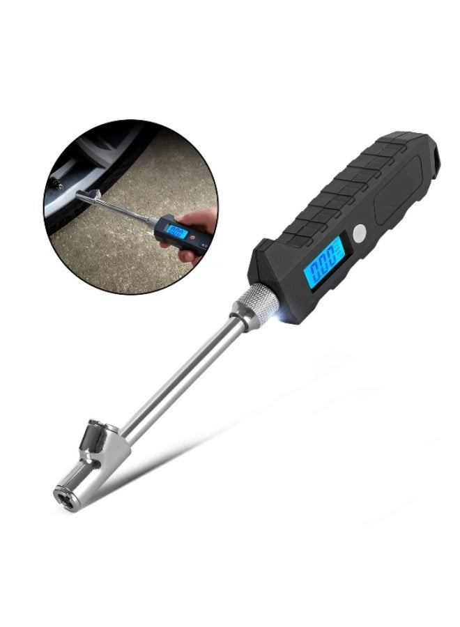 Digital Tire Pressure Gauge | Air Pressure Gauge with LCD Display | Pressure Gauge 3-250 PSI | Tire Pessure Gauge for Car SUV Car Bike - Image 1