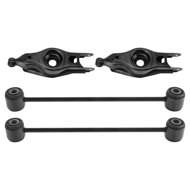 TRQ Rear Suspension Kit Control Arm Sway Bar Stabilizer Link Compatible with 20052022 Chrysler 300 20082022 Dodge Challenger 20062022 Charger 20052008 Magnum