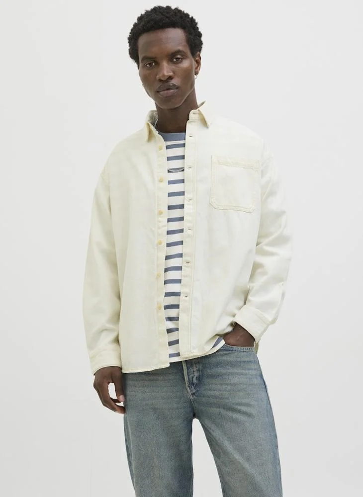 JACK & JONES Casual Regular Fit Denim Shirt