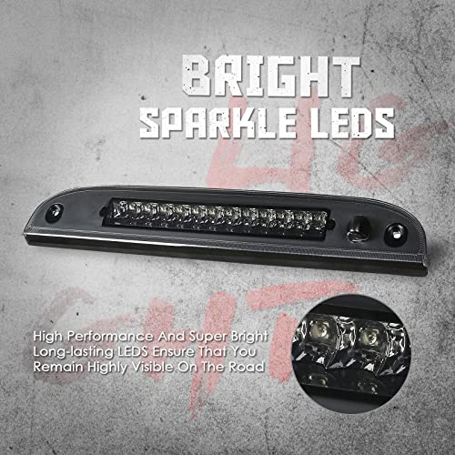 MARLBSTON 3rd Third Brake Light LED Compatible with 2002 2003 2004 2005 2006 2007 2008 2009 2010 Ford Explorer 2008-2011 Mercury Mariner, Ford Escape, Mercury Mountaineer Third Center Cargo Rear (Smoke) - Image 2
