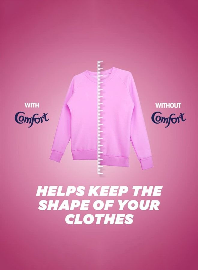 كمفورت منعم الأقمشة برائحة فلورا الناعمة 2.9 لتر عبوة من قطعتين - Image 3