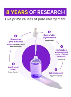 rootree Mulberry 5D Pore Refining Ampoule - Korean Skincare, Anti-Aging and Rejuvenating for Radiance and Elasticity, Vegan & Cruelty Free  - Image 3