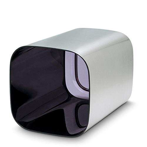 Freelance Windsor Polystyrene Dustbin for Home, Silver 5L - Flip Lid - For Kitchen, Bathroom, Bedroom, Office, Washroom, Toilet - Small Size Garbage Bin/Waste Basket/Dust Bins/Dust Bin/Trash Can - Image 4