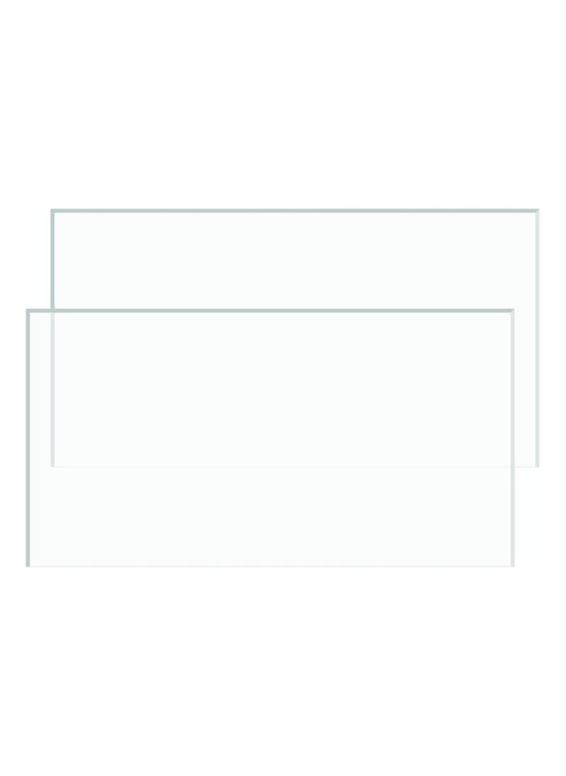 Generic 2 Pcs 18x24 Inch Acrylic Sheet Cast Plexiglass Sheet 1/8 Inch Thick (3mm) | Durable Accurate Sizes and Smooth Edges ,Clear  - Image 1