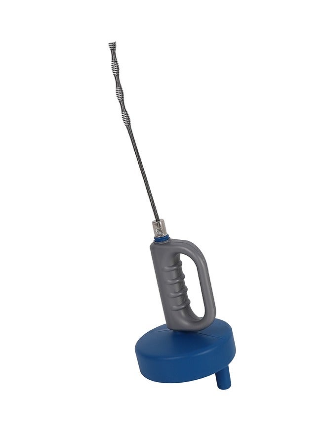 LAWAZIM Drain Cleaner Tool - Plumbing Snake Drain Auger for Kitchen Sinks, Bathroom Drains, Bathtubs - Flexible Steel Spring Manual Clog Remover Tool, Non-Chemical, Pipe Cleaning Tool for Home Use - Image 1