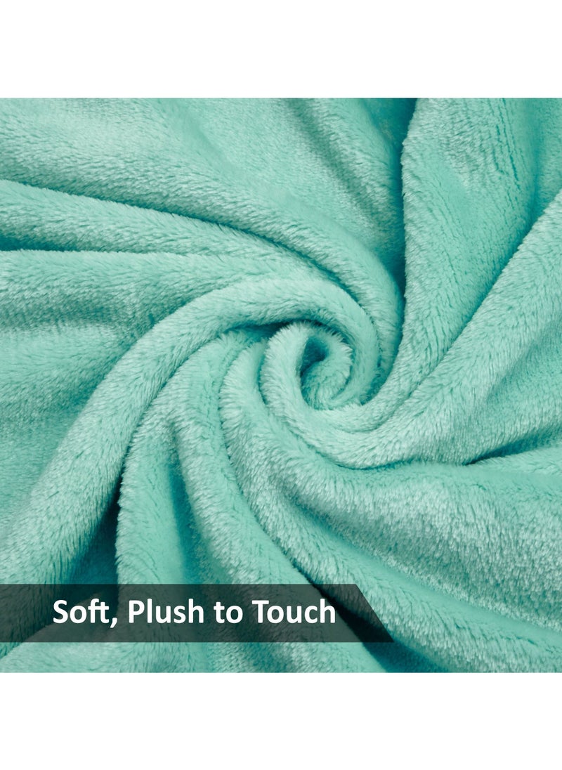 Donetella 1-Piece Ultra Soft Flannel Fleece Blanket/Throw  - Image 3