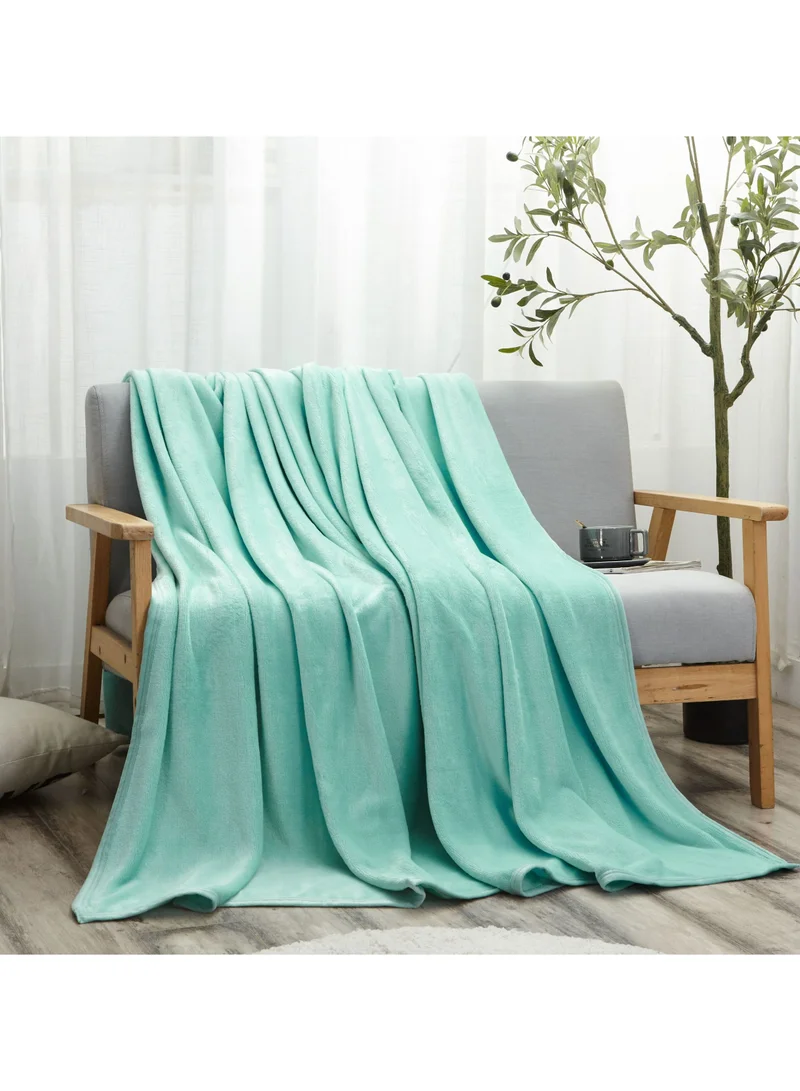 Donetella 1-Piece Ultra Soft Flannel Fleece Blanket/Throw