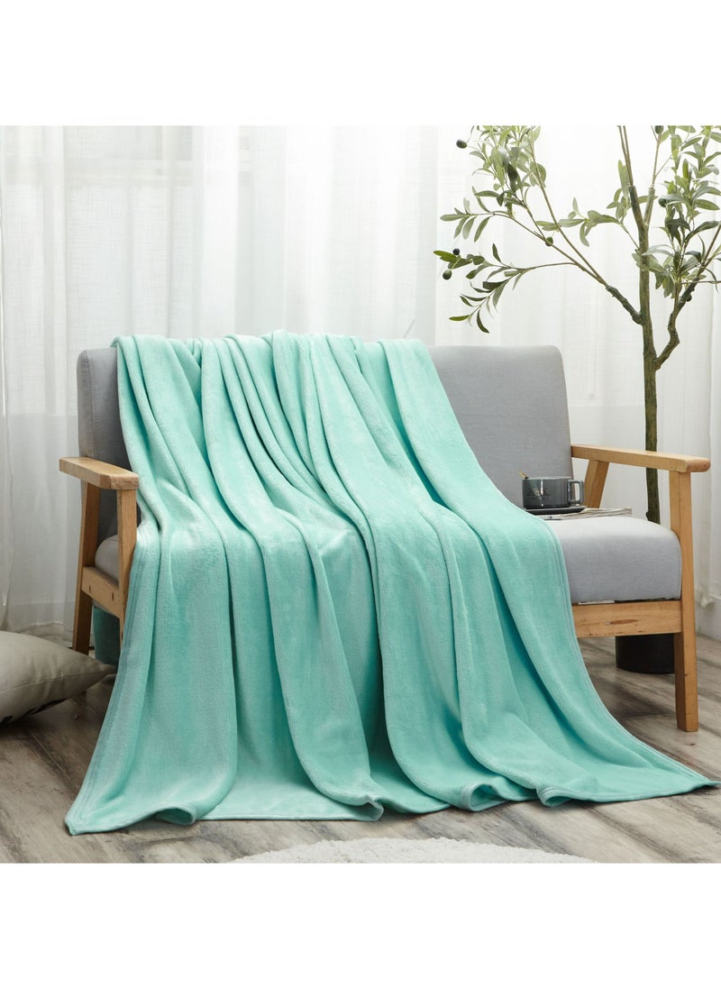 Donetella 1-Piece Ultra Soft Flannel Fleece Blanket/Throw  - Image 1