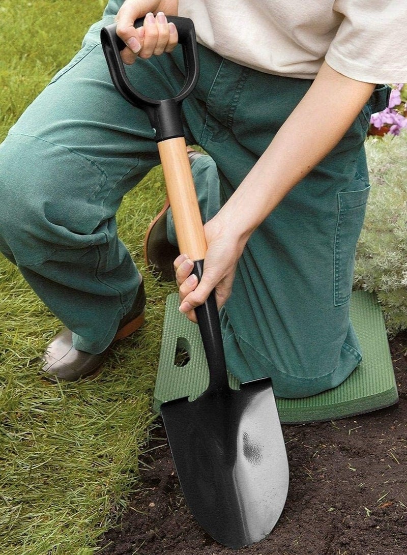 مخطوطات مجرفة للحفر، مجرفة شديدة التحمل مقاس 67 سم بمقبض على شكل حرف D، مجرفة قبضة مضادة للانزلاق، مجرفة الشاطئ، مجرفة التخييم، مجرفة الحديقة، أدوات البستنة، مجرفة البستنة - Image 2