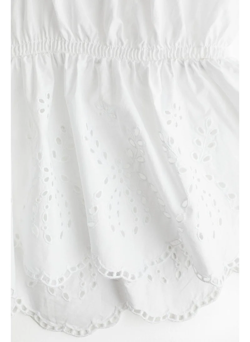 H&M Broderie anglaise blouse