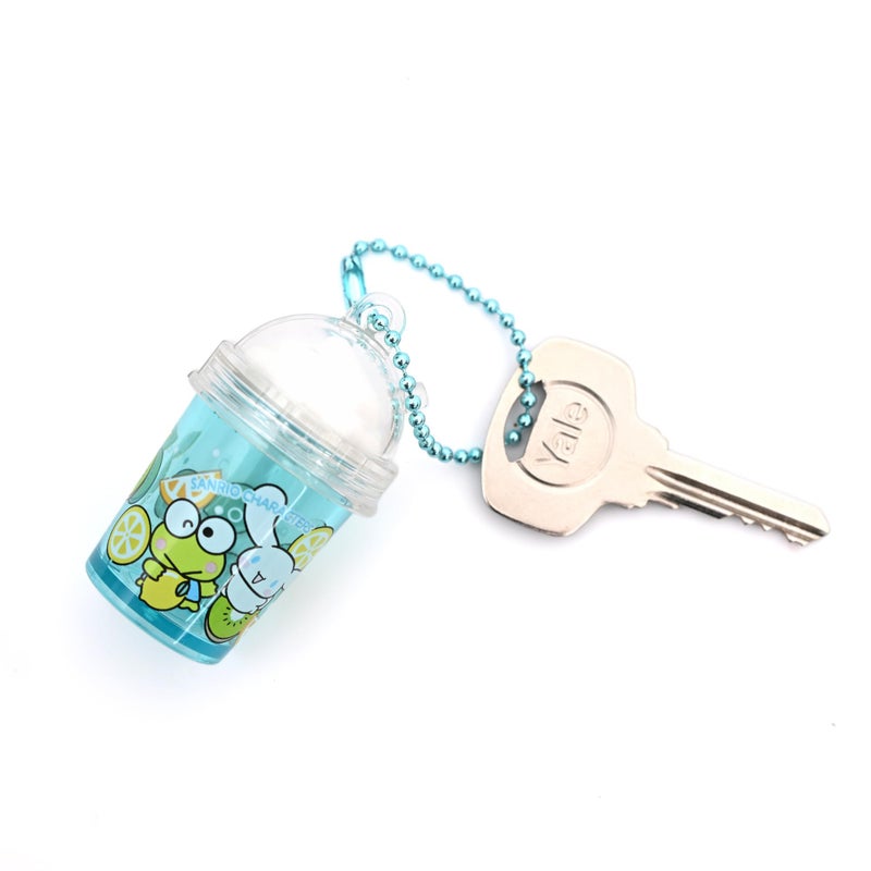MENBLY Cute Cartoon Frappe Key Holder- Keychain Frappe Design with Whipped Cream, Bag Charm, Key Ring Holder, Wallet Keychain (Cinnamon-roll & Ke-ruppi) - Image 3