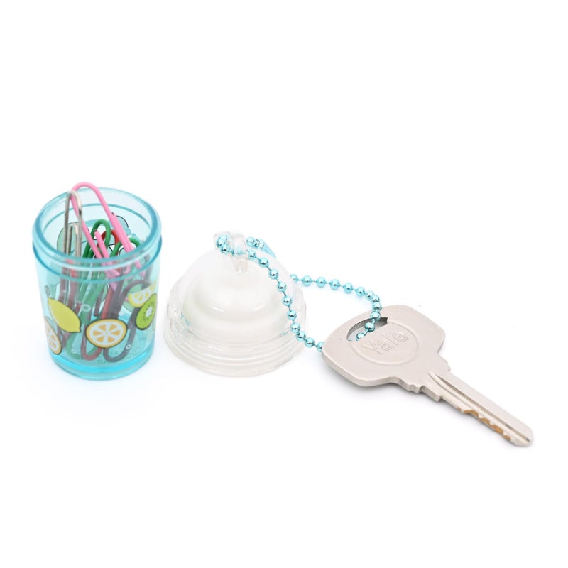 MENBLY Cute Cartoon Frappe Key Holder- Keychain Frappe Design with Whipped Cream, Bag Charm, Key Ring Holder, Wallet Keychain (Cinnamon-roll & Ke-ruppi) - Image 5