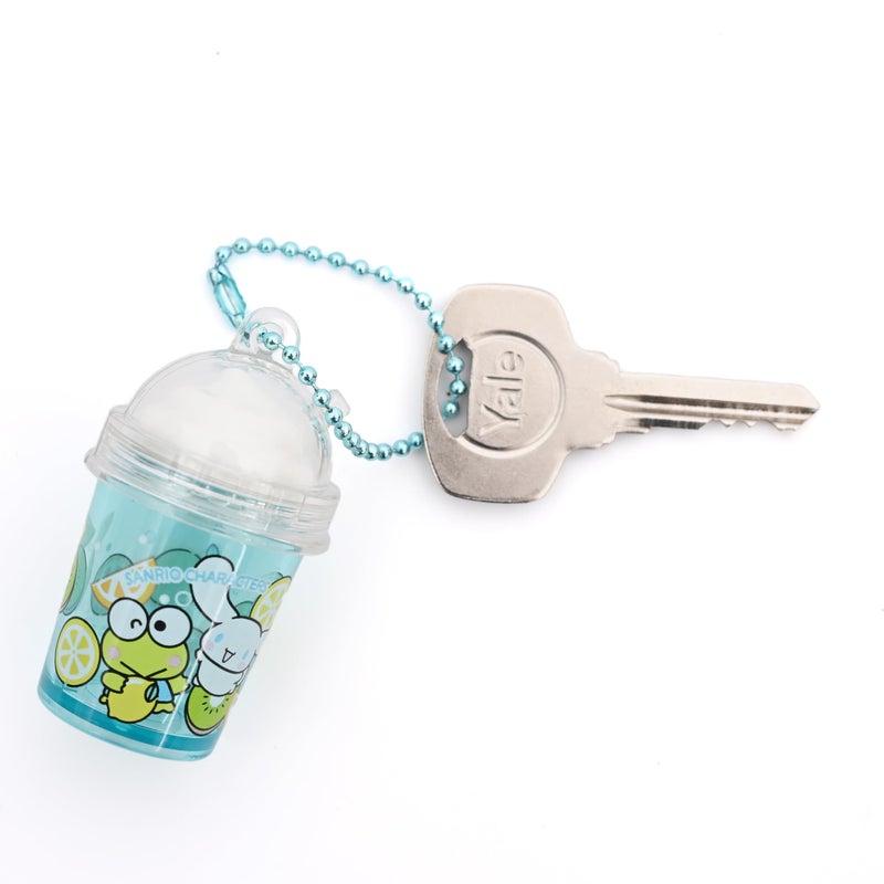 MENBLY Cute Cartoon Frappe Key Holder- Keychain Frappe Design with Whipped Cream, Bag Charm, Key Ring Holder, Wallet Keychain (Cinnamon-roll & Ke-ruppi) - Image 2