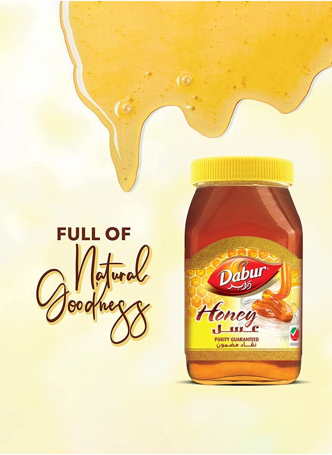 Dabur - Dabur Honey | 100% Pure & Natural | With No Sugar Adulteration - 250g + 50g Extra - Image 1