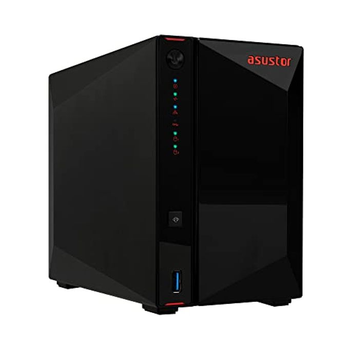 asustor As5402T, 2 Bay Nas, Intel Quad-Core 2.0Ghz Cpu, 4X M.2 Nvme Ssd Slots, 2X2.5Gbe Ports, 4Gb Ddr4 Ram, Cloud Storage For Gaming And Live Stream, Network Attached Storage(Diskless) - Image 5