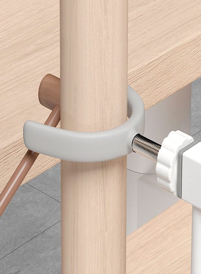 LhyBtm 2 Pack Baby Gate Y Spindle Rod M10 (10mm) Stair Banister Baby Gate Adaptors, Replacement Bolt Part for Baby & Pet Pressure Mounted Safety Gates, Baby Tension Gate Extender - Image 4