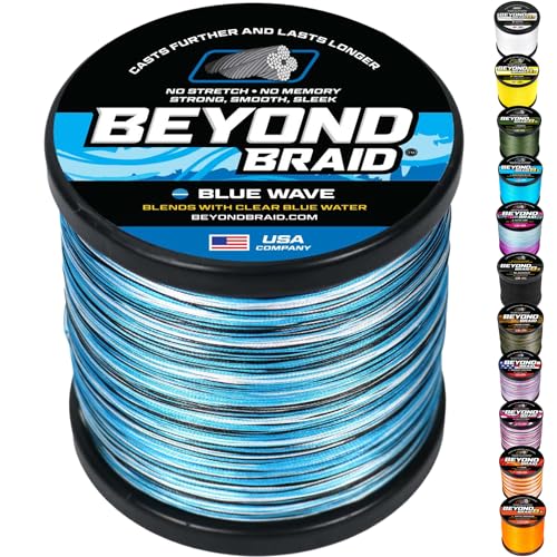 Beyond Braid Blue Wave 500 Yards 80lb - Image 1