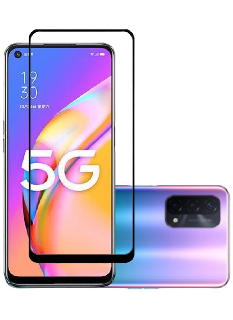 ACLIX Antistatic ESD Dustproof Premium Quality High Definition Tempered Glass Screen Protector Designed For Oppo A93 5G - Image 1