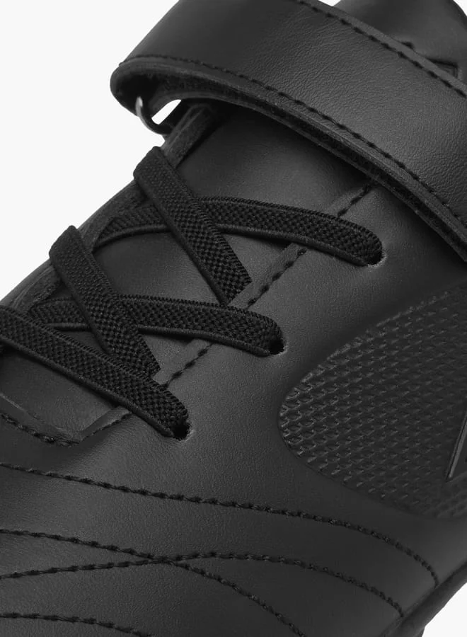 Oaklan by Shoexpress Boys by Shoexpress Stitch Detail Sneakers with Hook and Loop Closure