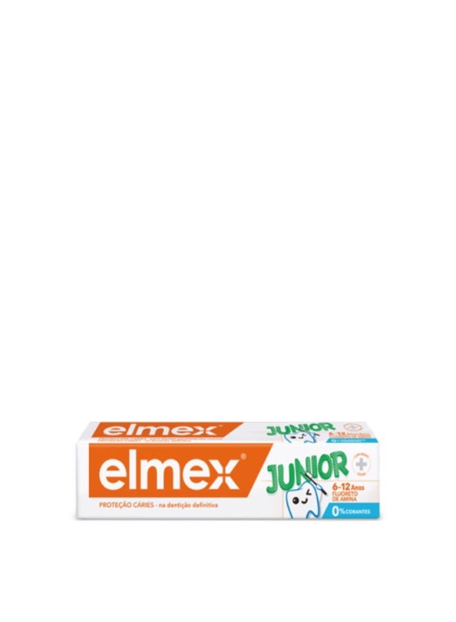 Elmex Junior Toothpaste 6-12 Years 75ml - Image 1