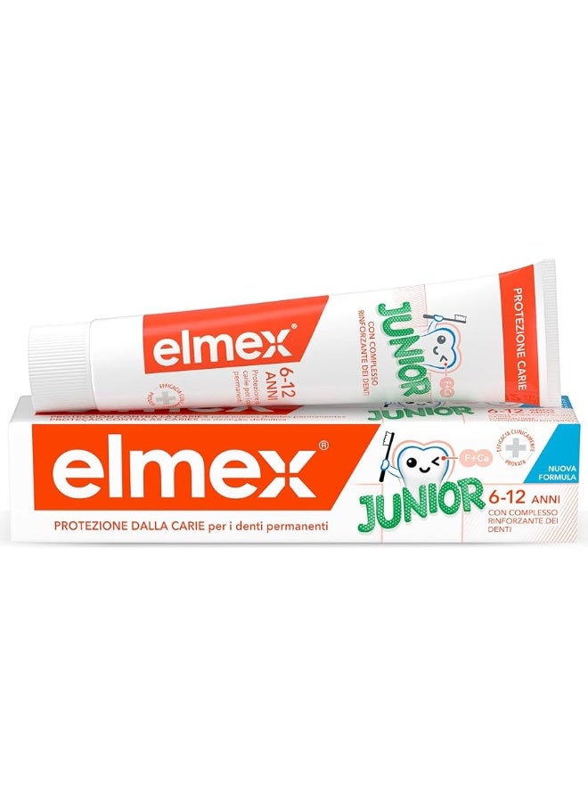 Elmex Junior Toothpaste 6-12 Years 75ml - Image 2