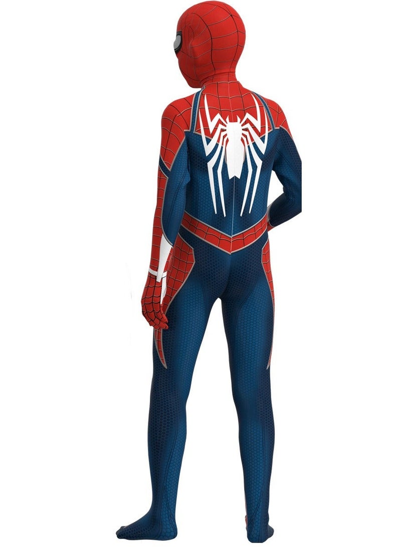 Men Costume Bodysuit, 3D Style Superhero Cosplay Jumpsuit, Spandex Jumpsuit with Printed Design, Cosplay Halloween Costume for Kids - Image 3