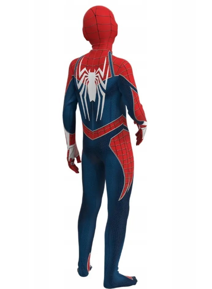Men Costume Bodysuit, 3D Style Superhero Cosplay Jumpsuit, Spandex Jumpsuit with Printed Design, Cosplay Halloween Costume for Kids - Image 4
