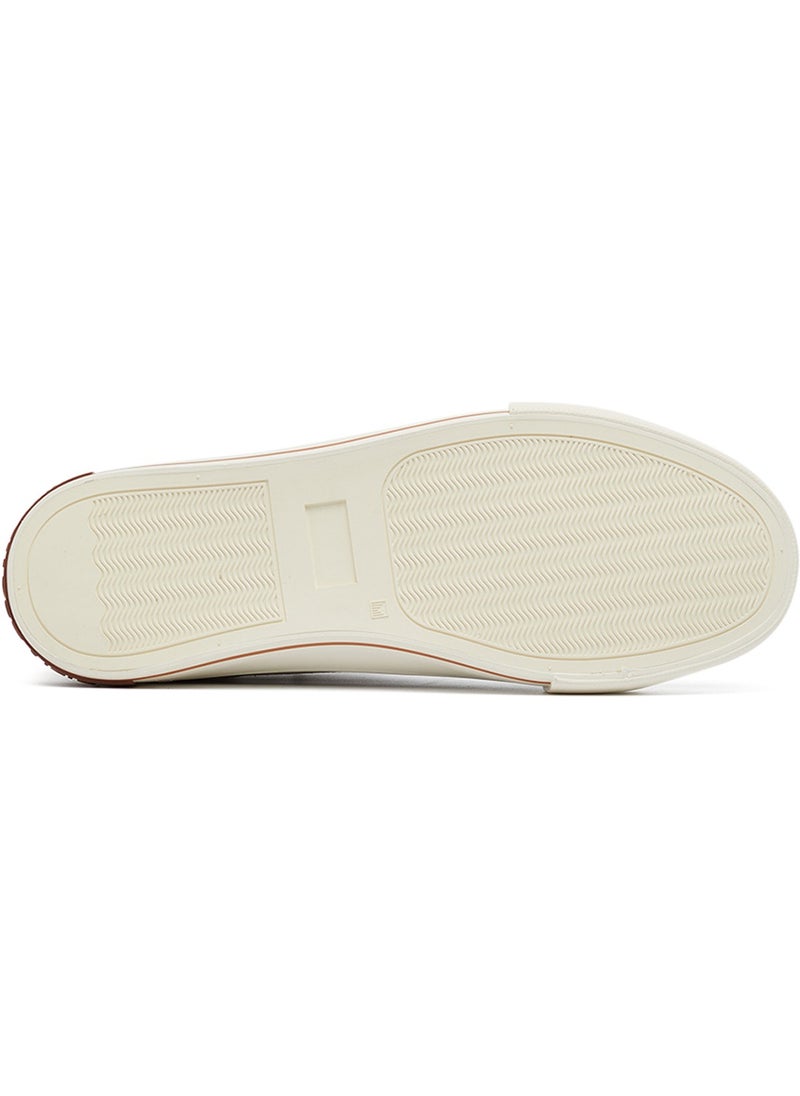 U.S. Polo Assn. - Men's Beige Low-Canvas Top Sneakers - Lightweight - Image 1
