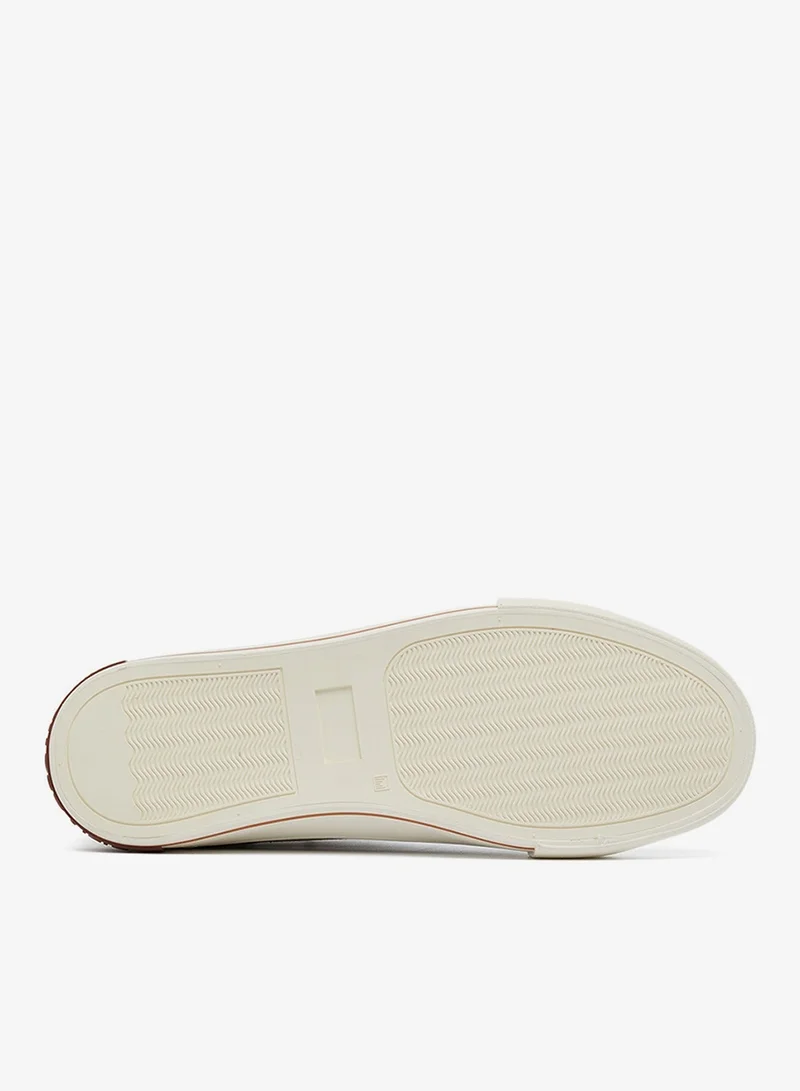 U.S. Polo Assn. Sand Men's Beige Low-Canvas Top Sneakers - Lightweight Shoes for Men | Best Price UAE