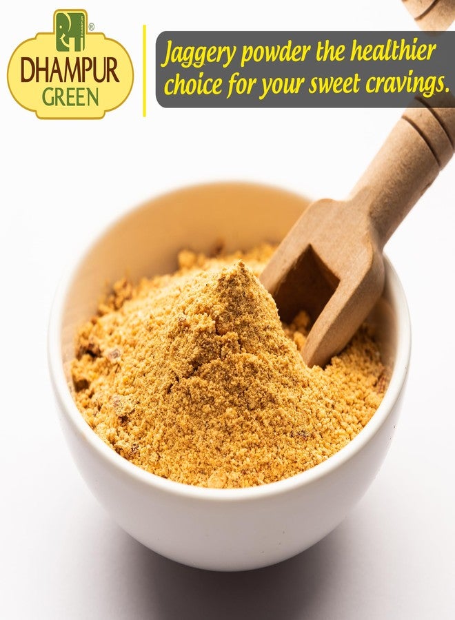 Dhampurgreen Jaggery Powder, 1.5Kg (750Gx2) | Desi Shakkar | Chemical Free | Sugar Substitute | Free From Preservatives | No Added Sulphur - Image 3