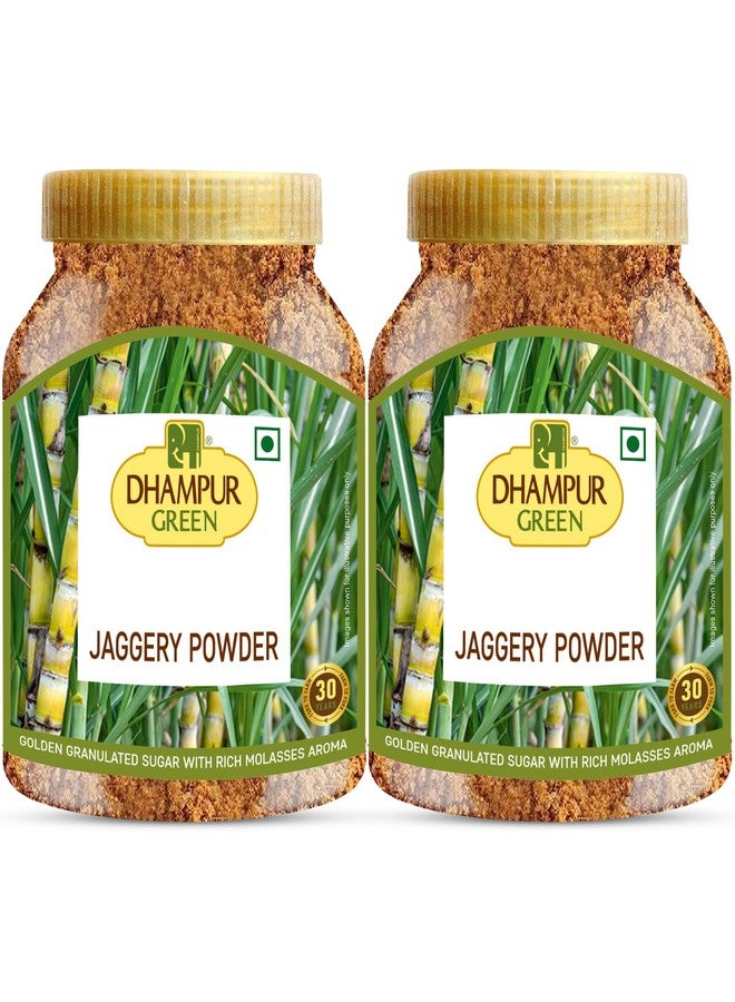 Dhampurgreen Jaggery Powder, 1.5Kg (750Gx2) | Desi Shakkar | Chemical Free | Sugar Substitute | Free From Preservatives | No Added Sulphur - Image 1