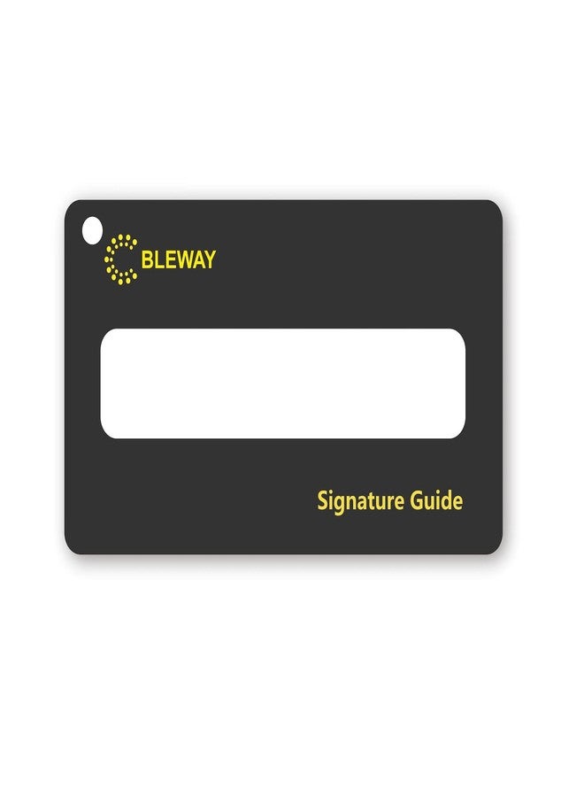 BLEWAY Signature Guide Card for Visually Impaired - Image 1