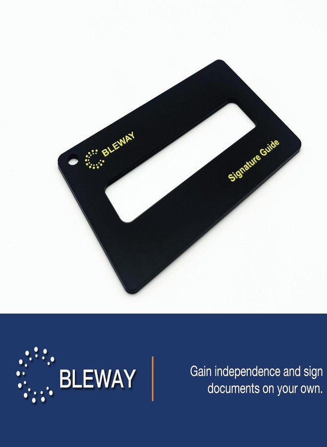 BLEWAY Signature Guide Card for Visually Impaired - Image 4