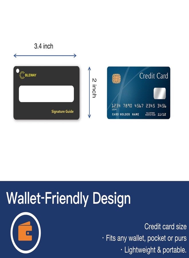 BLEWAY Signature Guide Card for Visually Impaired - Image 3