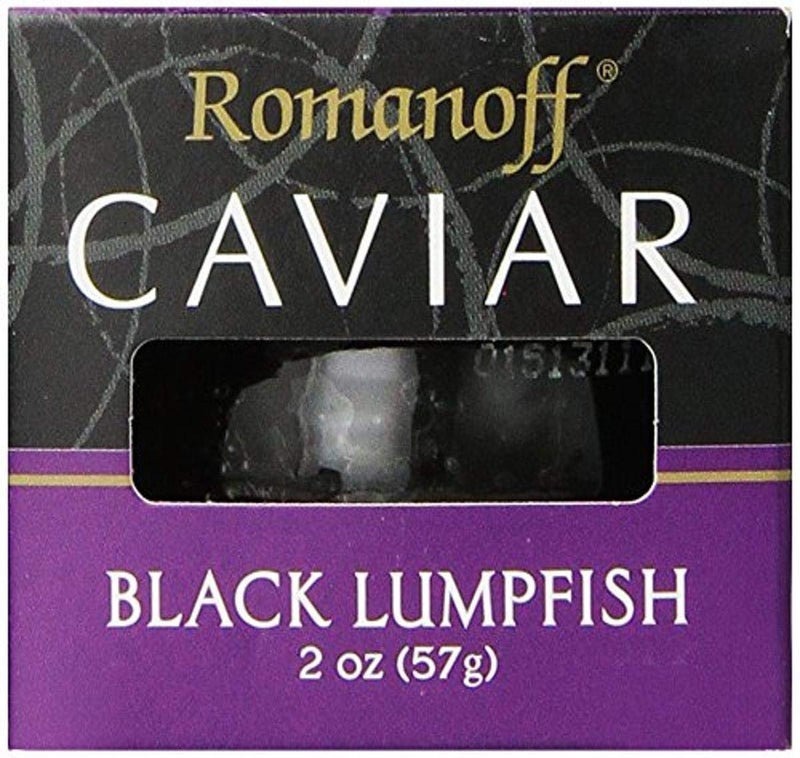 Romanoff Caviar Black Lumpfish 2 oz Whole - Image 3