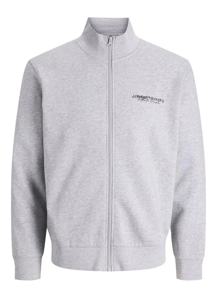 JJ Rebel Full Zip High Neck Sweatshirt
