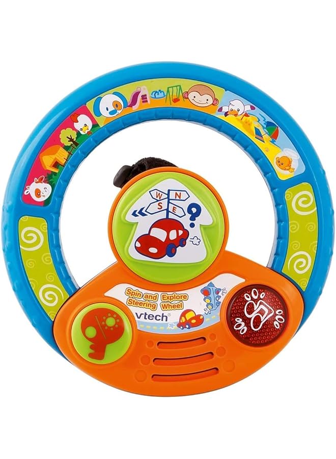 vtech Spin And Explore Steering Wheel Vtuk - Image 1