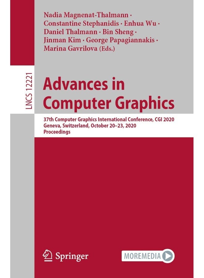 Advances in Computer Graphics: 37th Computer Graphics International Conference, CGI 2020, Geneva, Switzerland, October 20-23, 2020, Proceedings